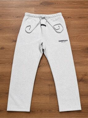Fear of God Essentials Light Gray Men's Sweatpants